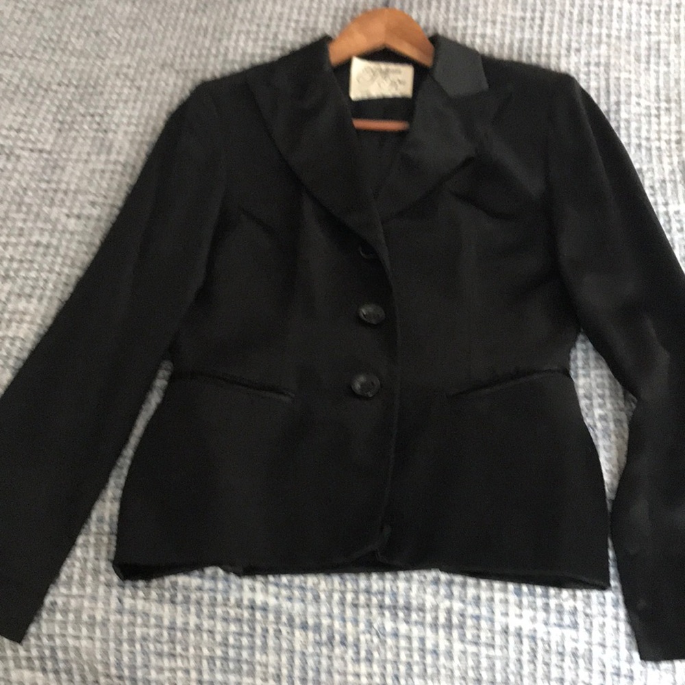 Vintage Satin Blazer